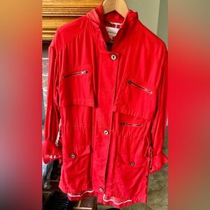 BCBG Generation Hooded Anorak Utility Style Jacket